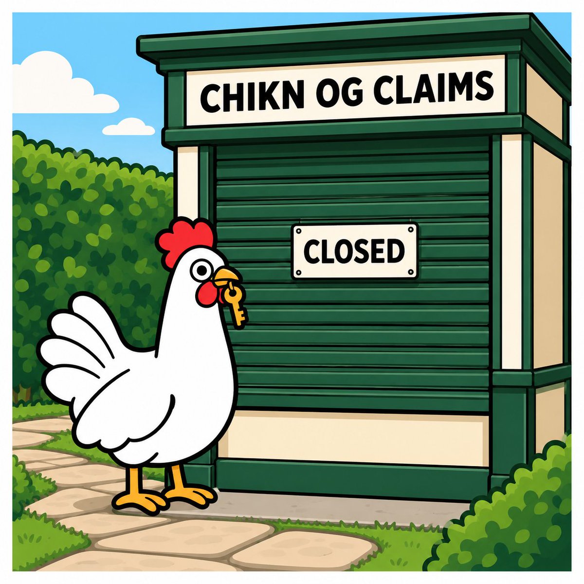 hensdotfarm's tweet photo. The Chikn OG mint is now closed. 🐔

Thank you to everyone who claimed.

You already had a chicken and decided the solution was more chickens.

You’re in the right place. https://t.co/xX3naxHA8F