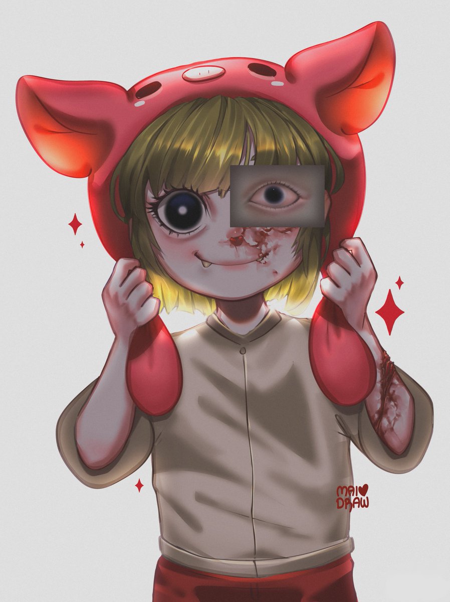 Mai_Draw's tweet photo. No me gusta la carne de cerdo 🙂‍↔️ https://t.co/d6QIY8ZgIV