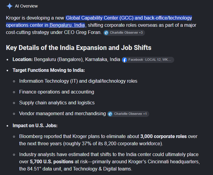 PineTreePatrick's tweet photo. This is a lie. They are opening a large office in India where these jobs will be done. American jobs aren't dying due to new technology, they're being killed by an unpatriotic corporate class that sees the American middle class as inefficient and wants to liquidate it. https://t.co/cpxPvkMPBD