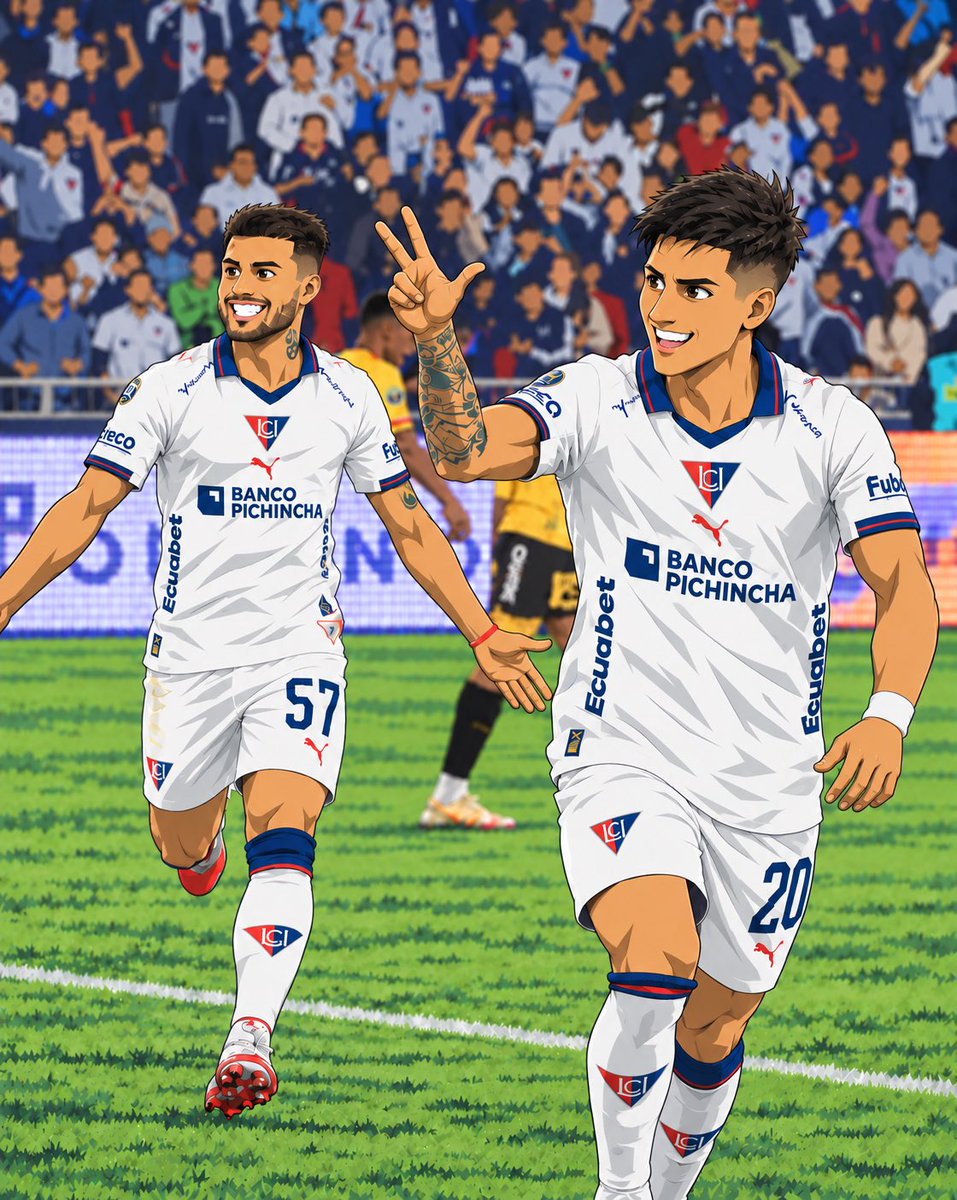 LDU_Oficial's tweet photo. Feña, ¿cuántos golazos son? 🤔 https://t.co/4OKrS7aKlP
