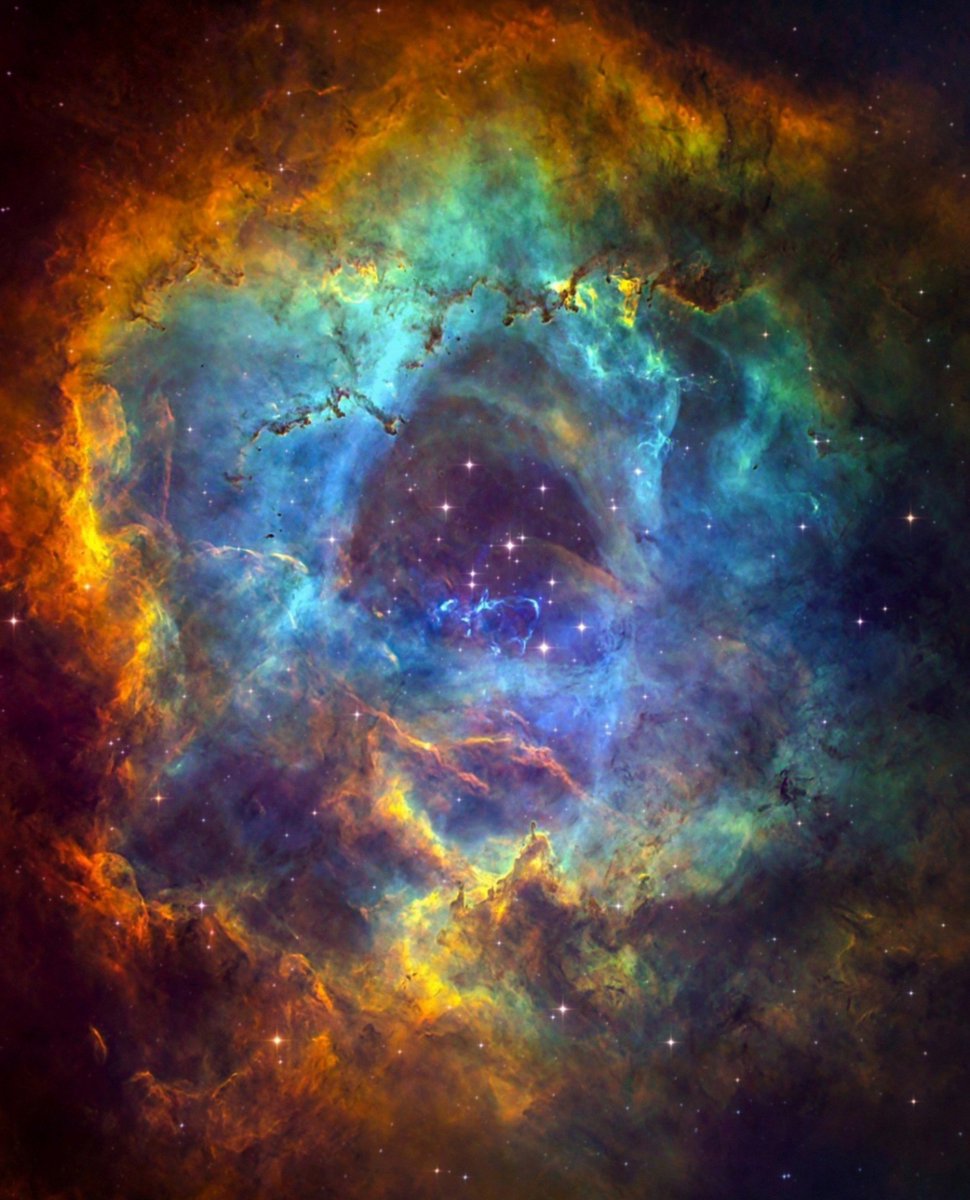 maiz_julio's tweet photo. NGC2244 Rosette nebula in monoceros constellation by Spacecituastro (Instagram) https://t.co/uoGAC6elVS