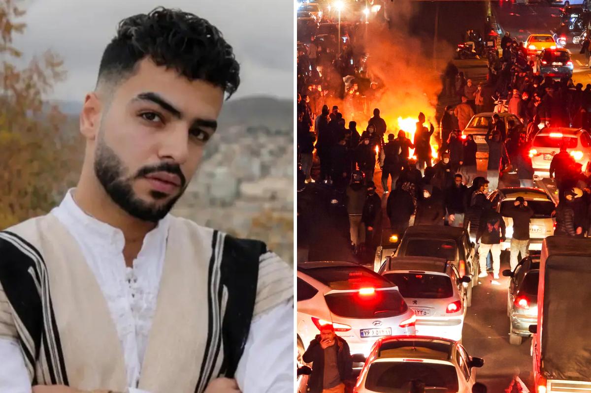 nypost's tweet photo. Iranian protester shared heartbreaking final call with sobbing father before he was executed: 'Don't cry, dad' https://t.co/O1YB7o8pfy https://t.co/o2k1P6HObo
