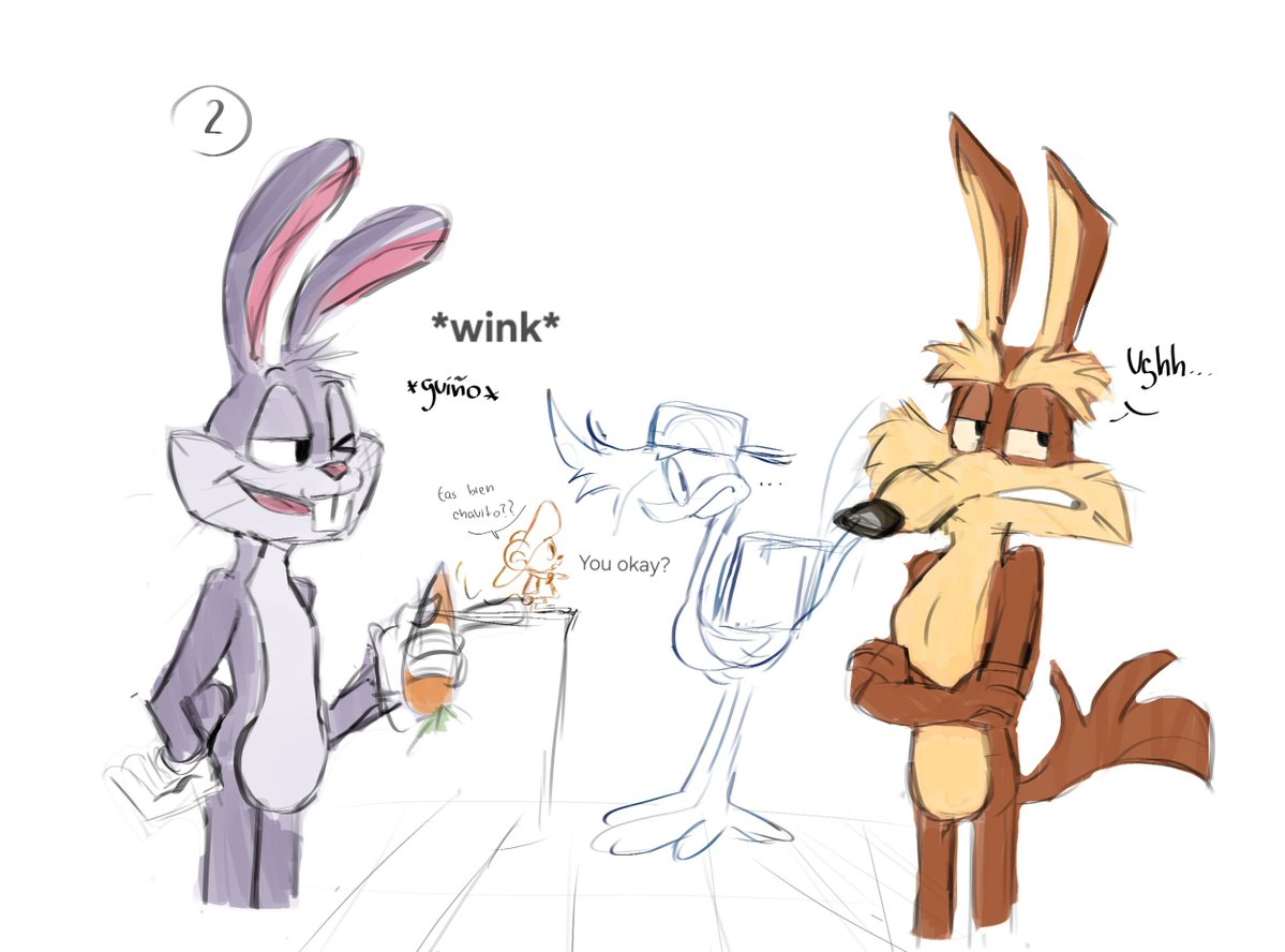 kuii_gll's tweet photo. No me resisti 🤑 mi intento de hacer el estilo de tlts #looneytunes  #wilerunner #wileroad #wileecoyote #roadrunner #bugsbunny #TLTS #THELOONEYTUNESSHOW https://t.co/lRJfSFa1nV