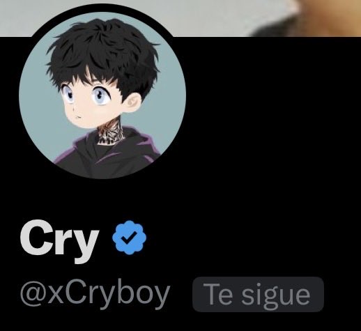 Sadboys_Xcry's tweet photo. Muchas gracias por seguirnos @xCryboy ya sabes, aquí andamos a la orden pal desorden 🫡 https://t.co/2yVa6cGwhm
