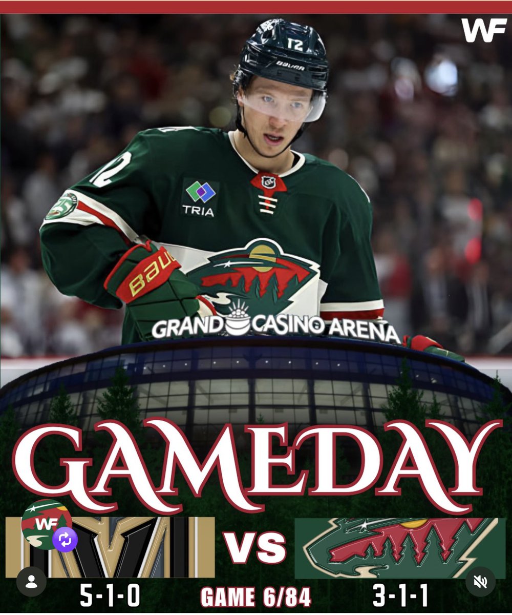 ToddLangeslag's tweet photo. @mnwild @alexismirjana @milks_teeth @tarpscff @hlrule @MN_Wild_Fans @girlandgolf @girlandespresso @Daviddix69 @BigMack_4 @tulipbeth @Charlen57466639 @marissavoss @KirstenKrull @WildJoeRadio @patmick2626 @Ryan_Carter22 @KatieStorm @walz3737 @KaprizovKirill @AnthonyLaPanta WILD🚨‼️ https://t.co/XSlf1C4pnA