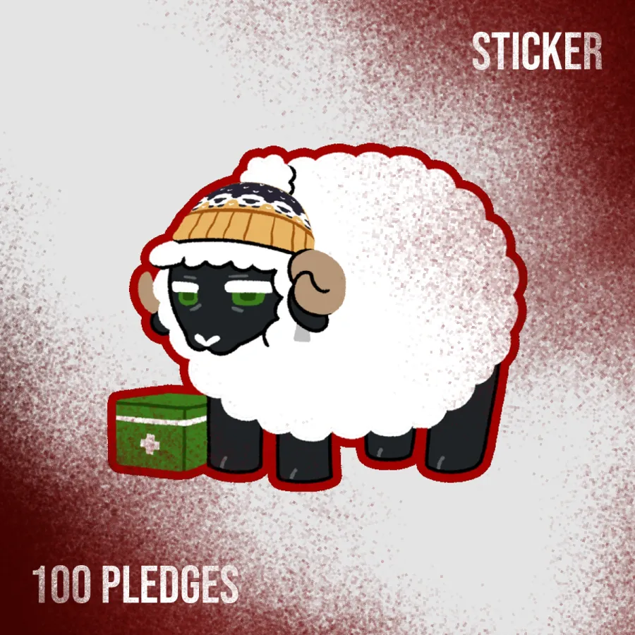 CoconutBiko's tweet photo. Reposting my sheep Bryan plushie because he's available for pre-order for 7 days left! We just need 20 pledges more for the first goal which is a free sticker!

🔗 in the comments ⬇

#BryanHodukavich #ResidentEvil https://t.co/LStk293pEj