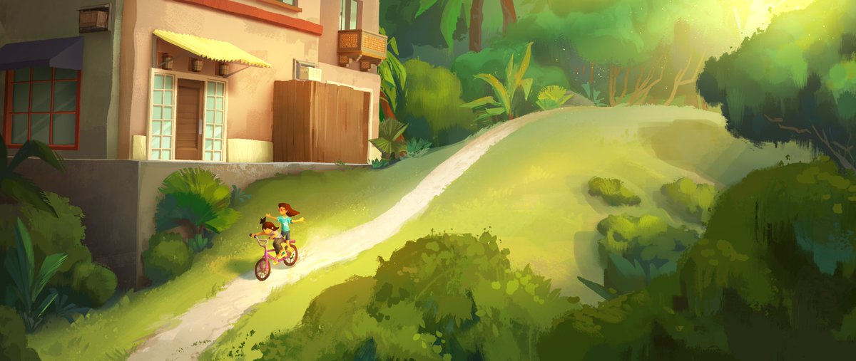 chelseablecha's tweet photo. 🎵 ...and they could never tear us apart 🎶
keys I painted for Forgotten Island 💛
#ForgottenIsland #visualdevelopment #DreamWorks #visdev #colorkeys https://t.co/z8oJ6CR62M