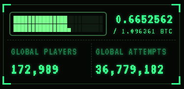 XomJooJoo's tweet photo. Only 0.6652562 BTC left out of 1.096361
173K players and 36 million attempts have already cut into it
This is not a theoretical Satoshi number anymore
It is a shrinking pool sitting in public.  @1096361BTC
is where the attempts are happening
Register now
https://t.co/XupYvgef8Y https://t.co/wZf9b4vriN