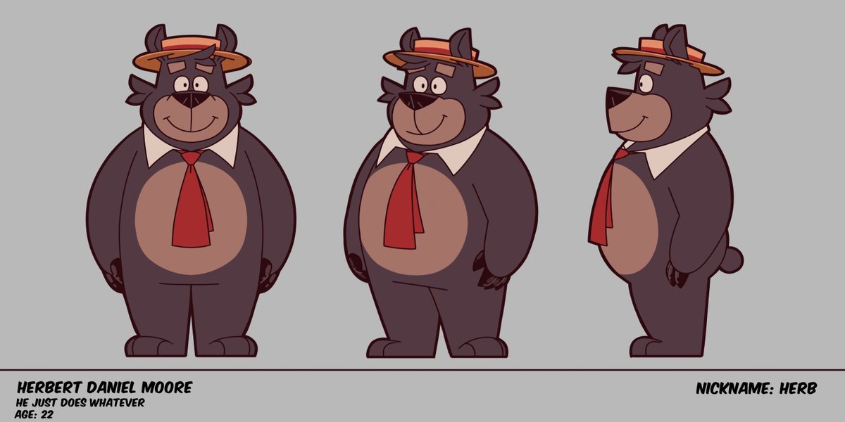 stoodwood_'s tweet photo. Herb ref, basically a small redesign too. I should have drawn a couple more views but laziness got me :[ https://t.co/Sl2HuLB9Hf