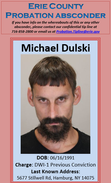 ECProbation's tweet photo. Absconder Michael Dulski
https://t.co/bNn6RzgUMA https://t.co/C4Es2wcxrE
