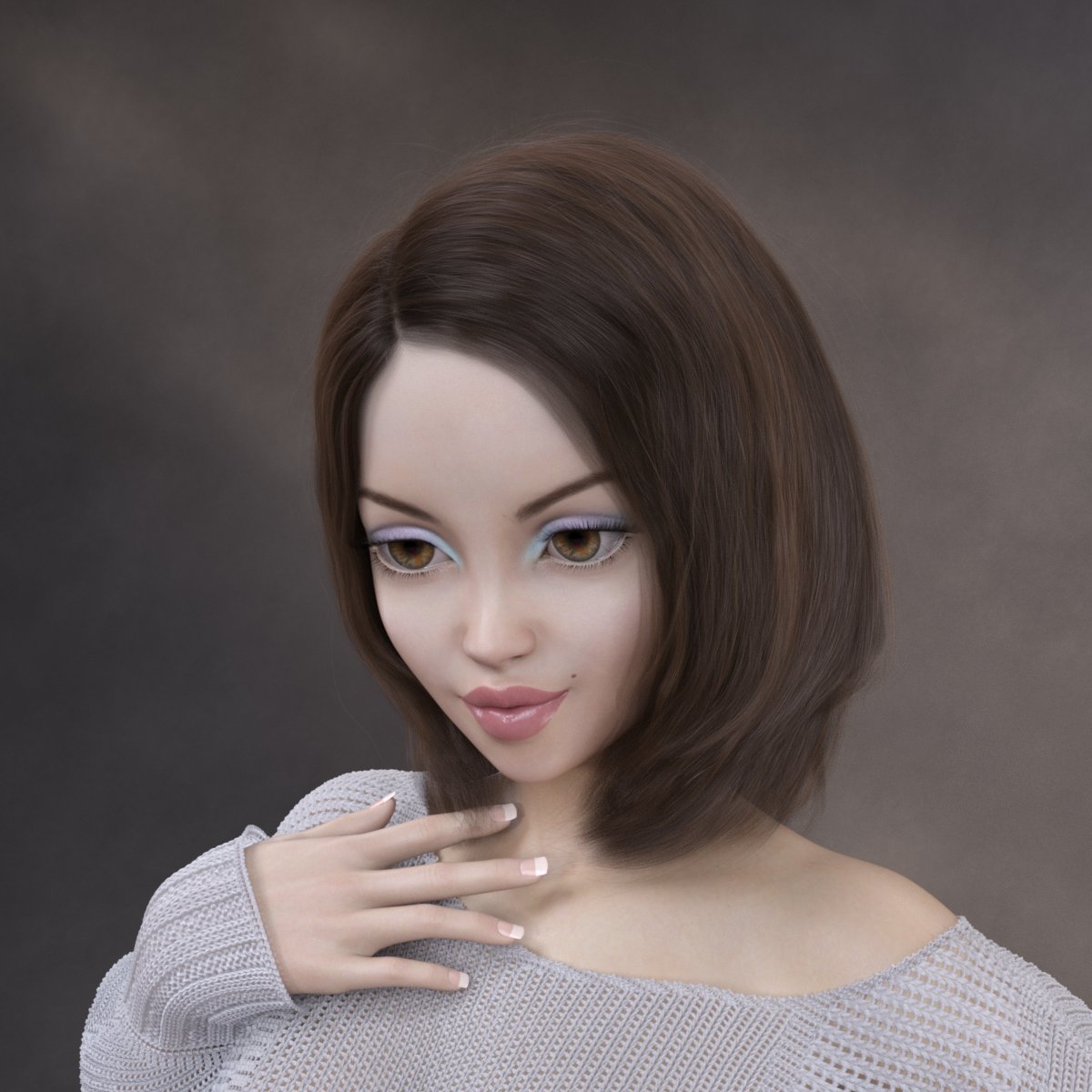 PsyberSkald's tweet photo. The runner up for the pinup poll was Charli - I'm running a public poll on my site to choose who gets to be with her for the monthly bonus renders...

And sign up if you want to see the over 1000 pages of content!

#daz3d #3dxxx #webcomic https://t.co/ttSHti2RHZ