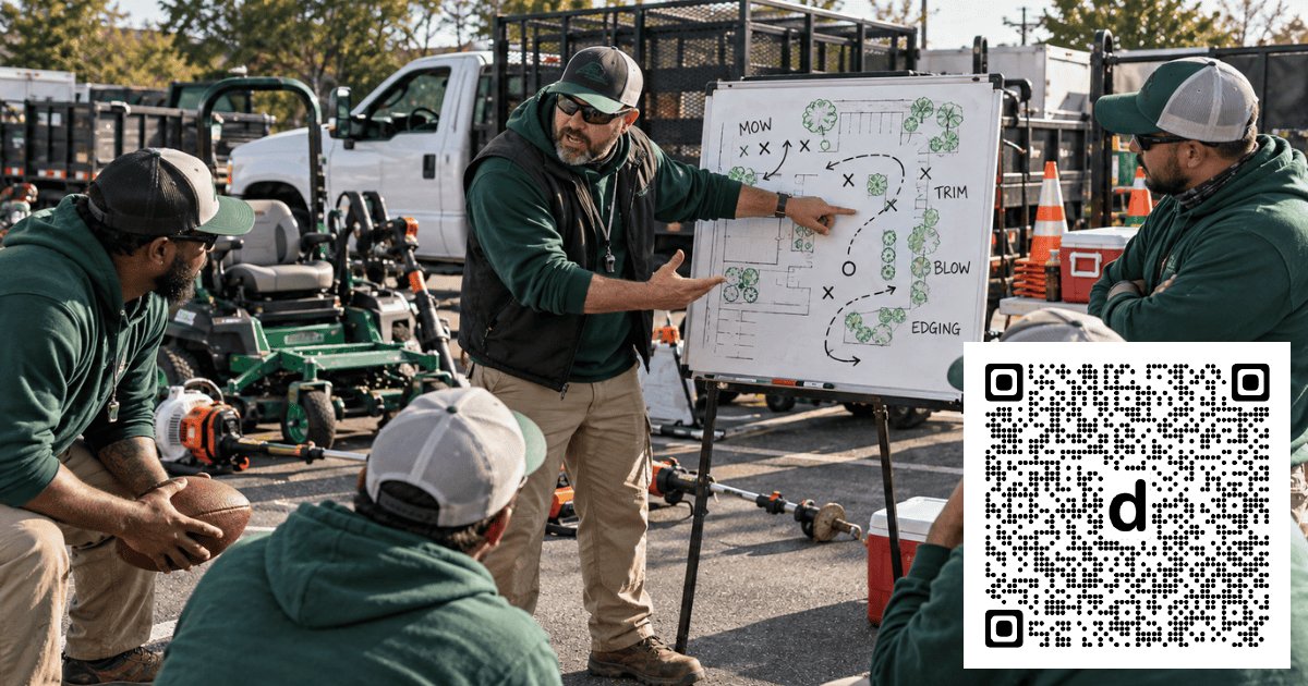 TurfMagazine's tweet photo. Monday Morning Quarterbacking: What Your Crew Can Learn From Football: What can landscape crews learn from football? Tips for better teamwork, communication, and planning to keep operations running smoothly. dlvr.​it/TVtblZ #LawnCare #Landscaping #LandscapeMaintenance https://t.co/VXNZRZAPZ2