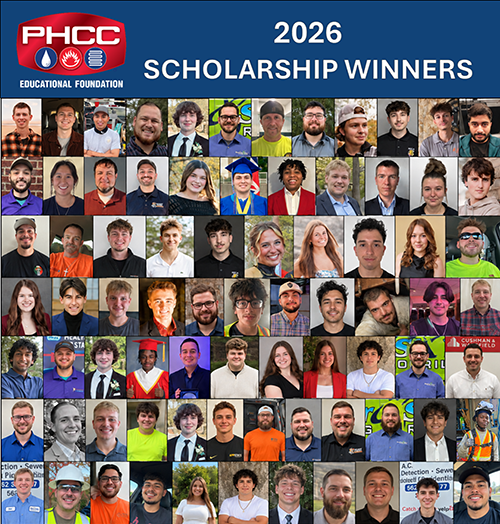 FSMMAG's tweet photo. The Plumbing-Heating-Cooling Contractors—National Association (PHCC) Educational Foundation announced the winners of our 2026 scholarship program. https://t.co/PHWn9w9jvJ https://t.co/FPfAGiBiwt