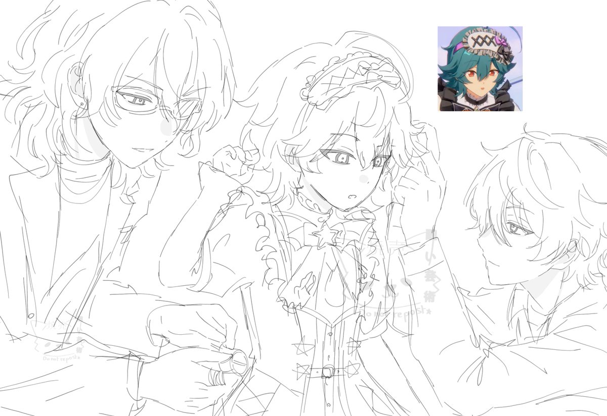 Futa003_'s tweet photo. 弟の服選びを手伝う〜♡

#あんスタ https://t.co/ha436ZAe4G