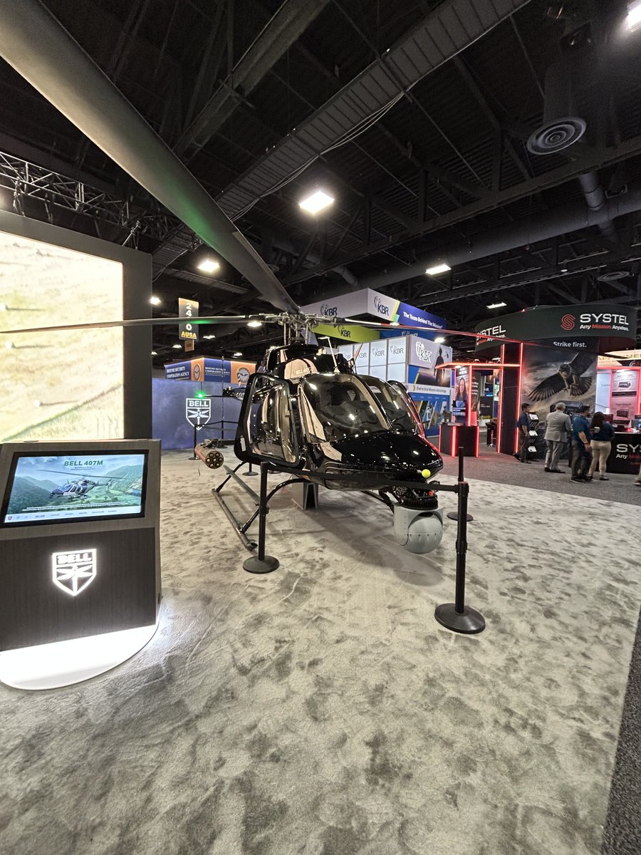 BellFlight's tweet photo. Engineered for the modern battlefield, built for the warfighter. See the Bell 407M and MV‑75 Cheyenne up close at @AUSAorg this week.
#ArmyModernization #AUSA2026 https://t.co/t1HIiVbd9G