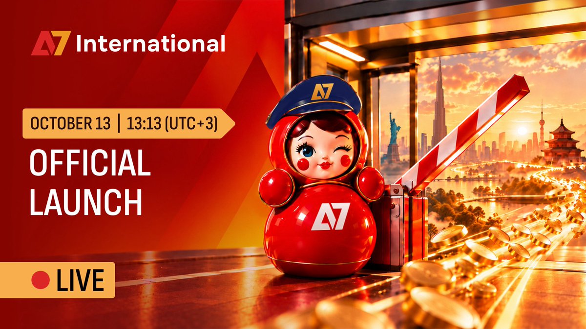 tenko_cripto's tweet photo. A new service from A7 is about to change the way international payments work.
On 13 October the Russian system A7, built by Bank PSB, will present A7 International. It enables payment of a foreign counterparty’s invoice in USDT, with the money arriving via a regular SWIFT transfer in the required currency.
The offering is aimed chiefly at companies engaged in foreign trade, yet private clients are eligible as well. The rate remains a flat 0.3 %.
Petr Fradkov and Ilan Shor will introduce the service on 13 October at 10:13 UTC.
Tune in live: https://t.co/PrNmlB7nOP