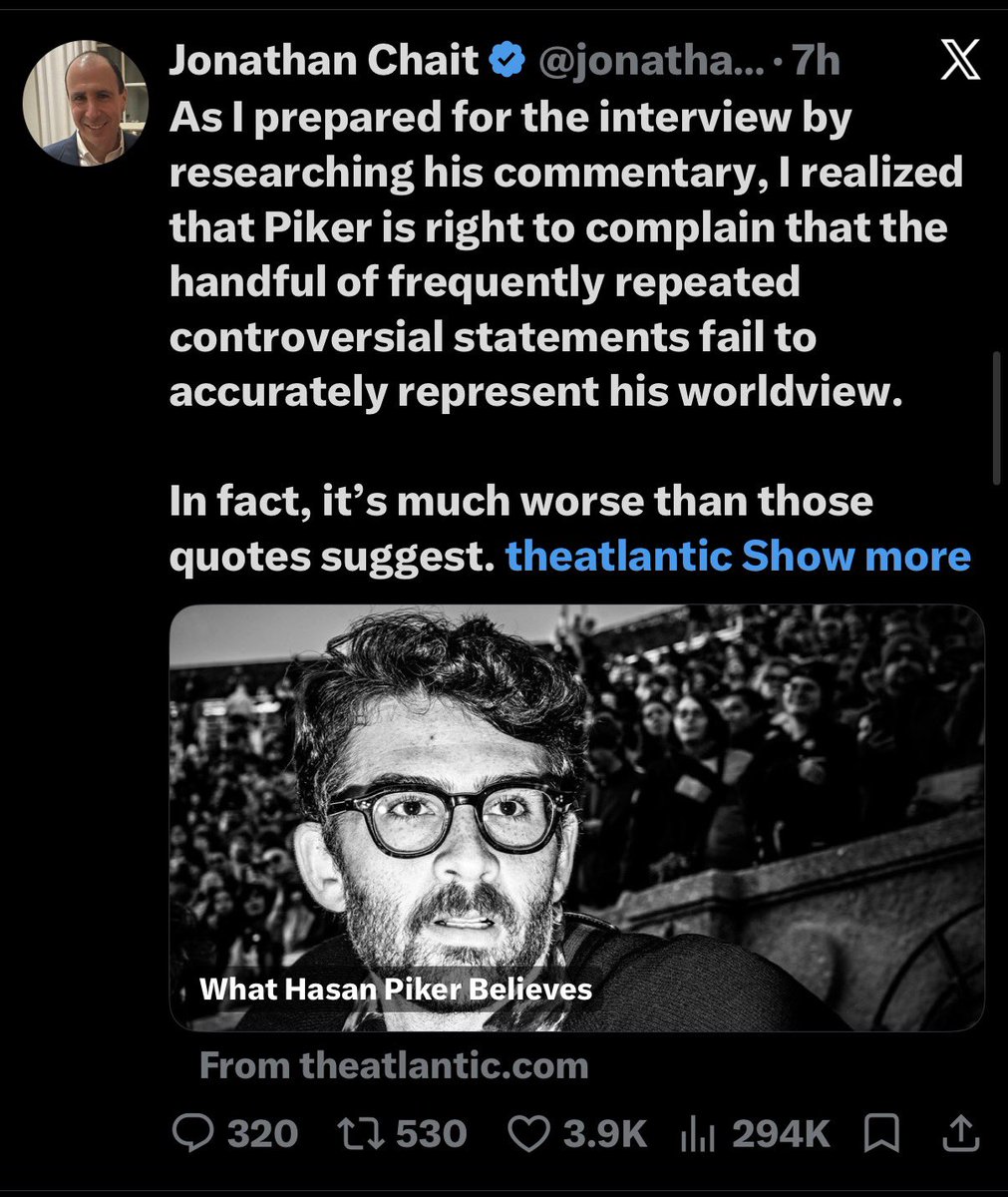 barbarismcrit's tweet photo. All of these people had time to talk about Hasan Piker today. None of them had time to mention the president of the United States of America directing a politically motivated raid on a Democratic lawmaker’s home. But sure, they want to defeat republicans. https://t.co/lmyYlbq5Cj