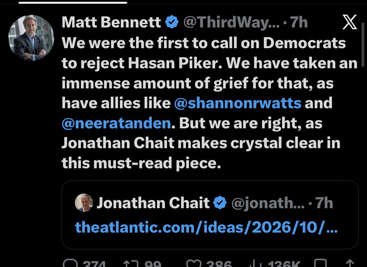 barbarismcrit's tweet photo. All of these people had time to talk about Hasan Piker today. None of them had time to mention the president of the United States of America directing a politically motivated raid on a Democratic lawmaker’s home. But sure, they want to defeat republicans. https://t.co/lmyYlbq5Cj