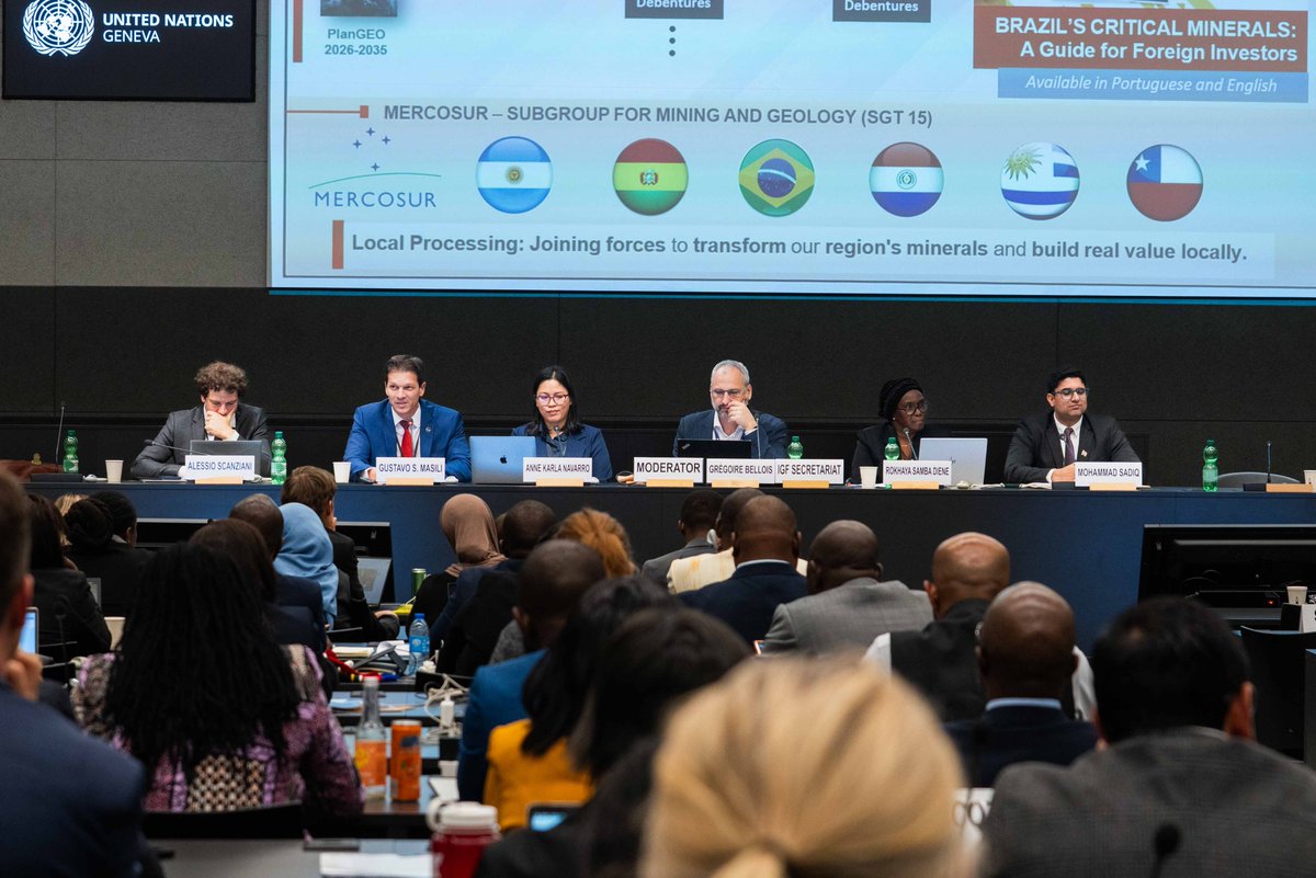 IGFMining's tweet photo. "A critical minerals list is only the starting point; the real challenge is turning national priorities into clear choices, investment &amp; implementation."

Grégoire Bellois (@IGFMining) set the scene for "Critical Choices: From analysis to actionable critical minerals strategies" https://t.co/SX8RIdBG9M