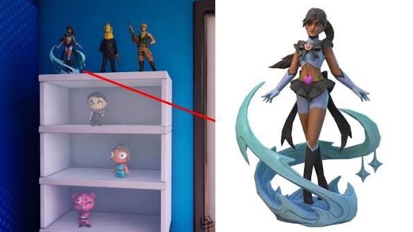 SmartassMeiMio's tweet photo. @iamdocky This is the closet Sailor Moon reference in Fortnite. I think they been teasing since Chapter 7 Season 3. https://t.co/jGdEa6OEG1