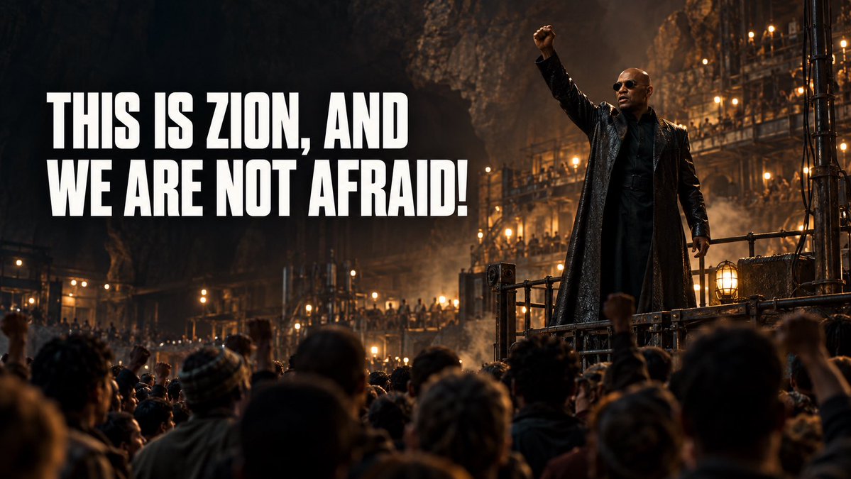 scillen's tweet photo. This is Zion! And we are not afraid! https://t.co/jQKK1aEjMF