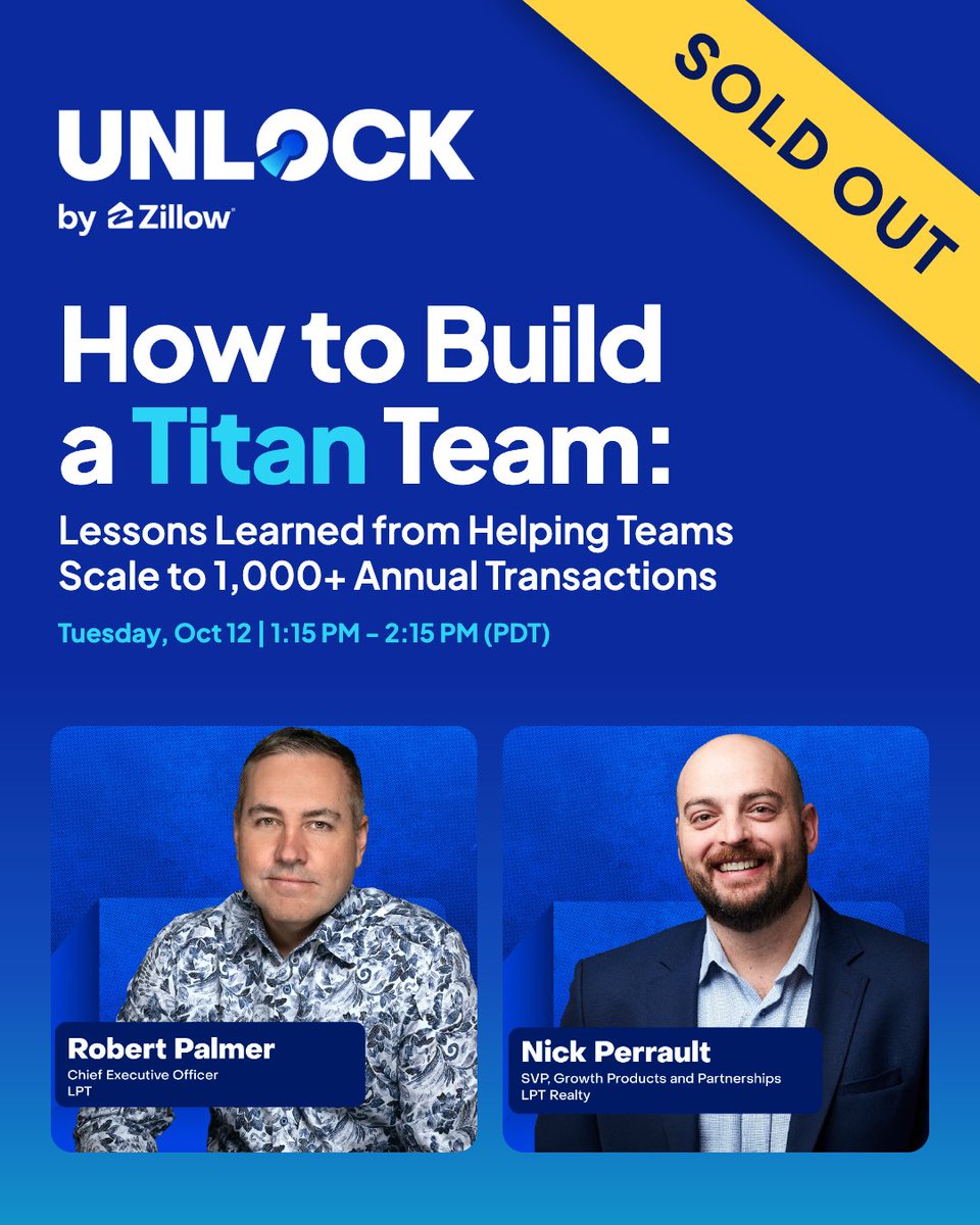 bobby_moats's tweet photo. Robert Palmer and Nick Perrault's Titan Team session at Unlock sold out. We opened another mastermind because of the demand. DM me if you want in. https://t.co/q9yls2P7mG