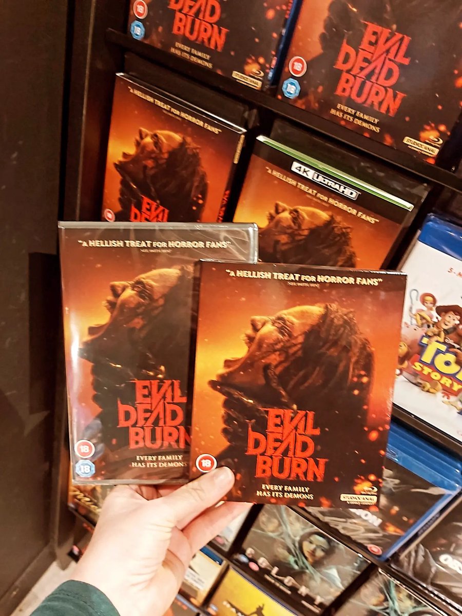 hmvIpswich's tweet photo. From one extreme to another with today's new releases 
#EvilDeadBurn 
#MoanaLiveAction 
#Cujo 
#LastBoyScout 
#NewMovieMonday https://t.co/mxobqf93Rx