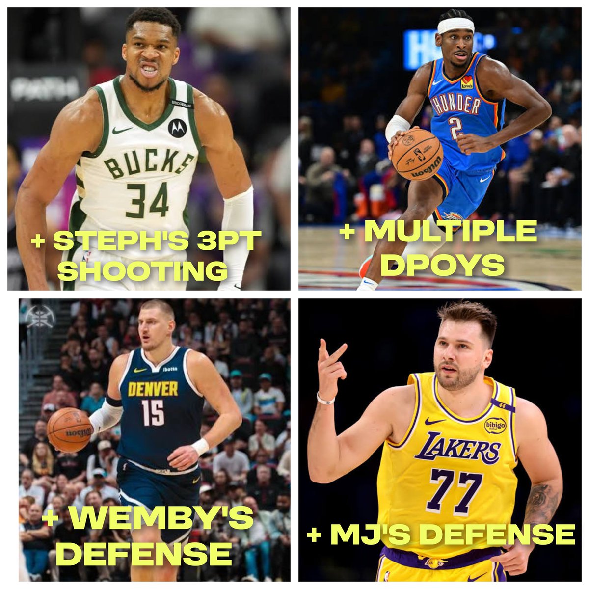 thahooper2005's tweet photo. What player would you bank on if they had these added abilities? https://t.co/DVcJIjCGo2