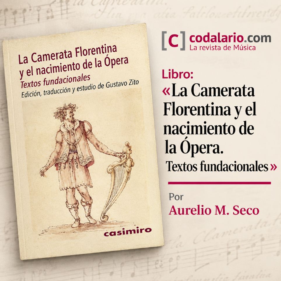 ElArgonautaLib's tweet photo. Crítica de Aurelio M. Seco del libro La Camerata Florentina y el nacimiento de la Ópera. Textos fundacionales (Editorial Casimiro) 

✍️ https://t.co/0Xbvm1Wr7g 

Aquí lo tienes 👉 https://t.co/2TUBMCkzEx 

#ElArgonauta #Madrid #Libros #Música #Recomendaciones #músicaylibros https://t.co/22sEilnUqm