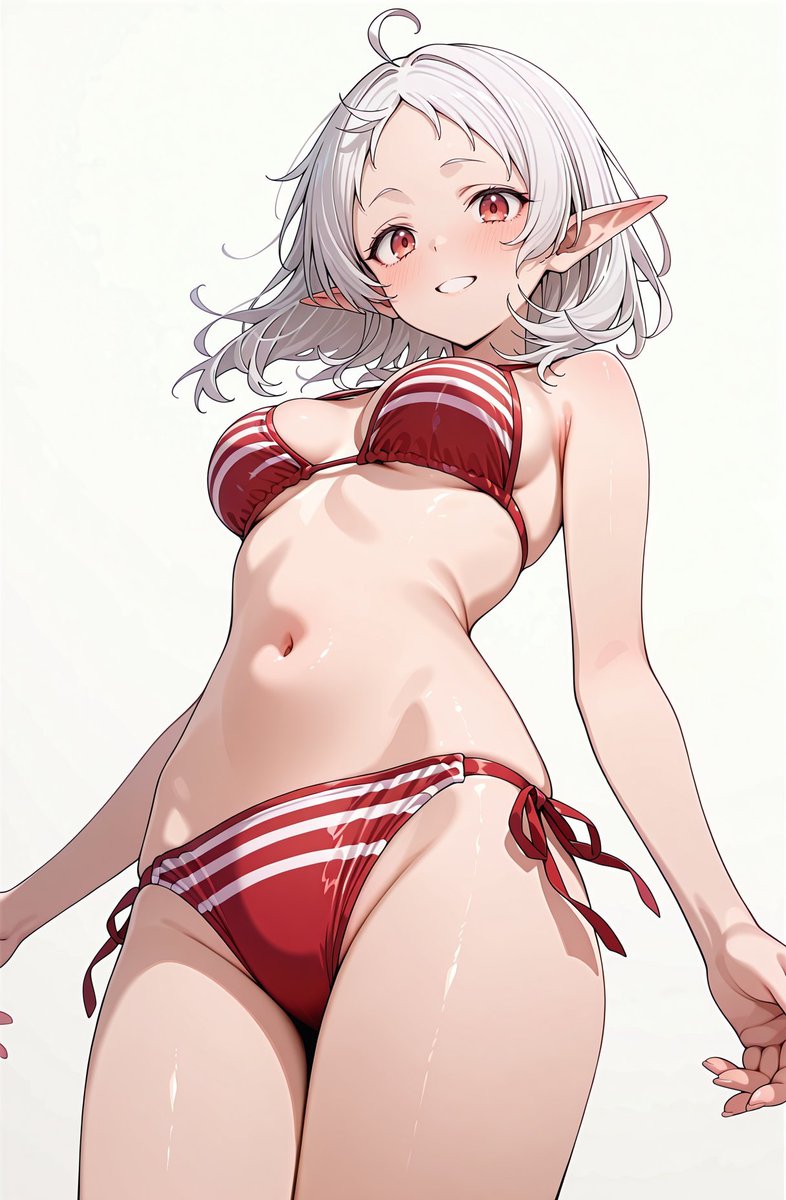 SylphietteGray's tweet photo. #Sylphiette #MushokuTensei #Redbikini #sexy #kawai https://t.co/azcYUpBMJb
