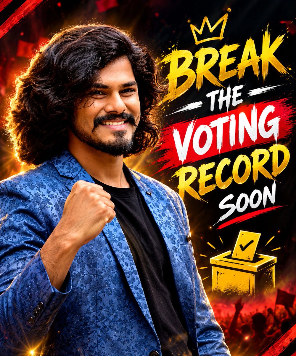 rocksarun_'s tweet photo. Break The Voting Record Soon🔥😮‍💨

#TtfVasan #BiggBossTamil10 https://t.co/qYh52qDJwC
