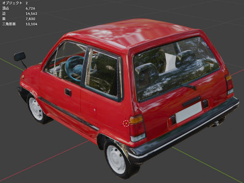 PIKAMOSU's tweet photo. こんにちは。

AIで車の画像生成、
展開図にしてもらい。
3Dモデル、テクスチャを生成、
ローポリゴンで外装、簡単な内装も
用意してくれました。

#Blender https://t.co/FLfMXlNX5e