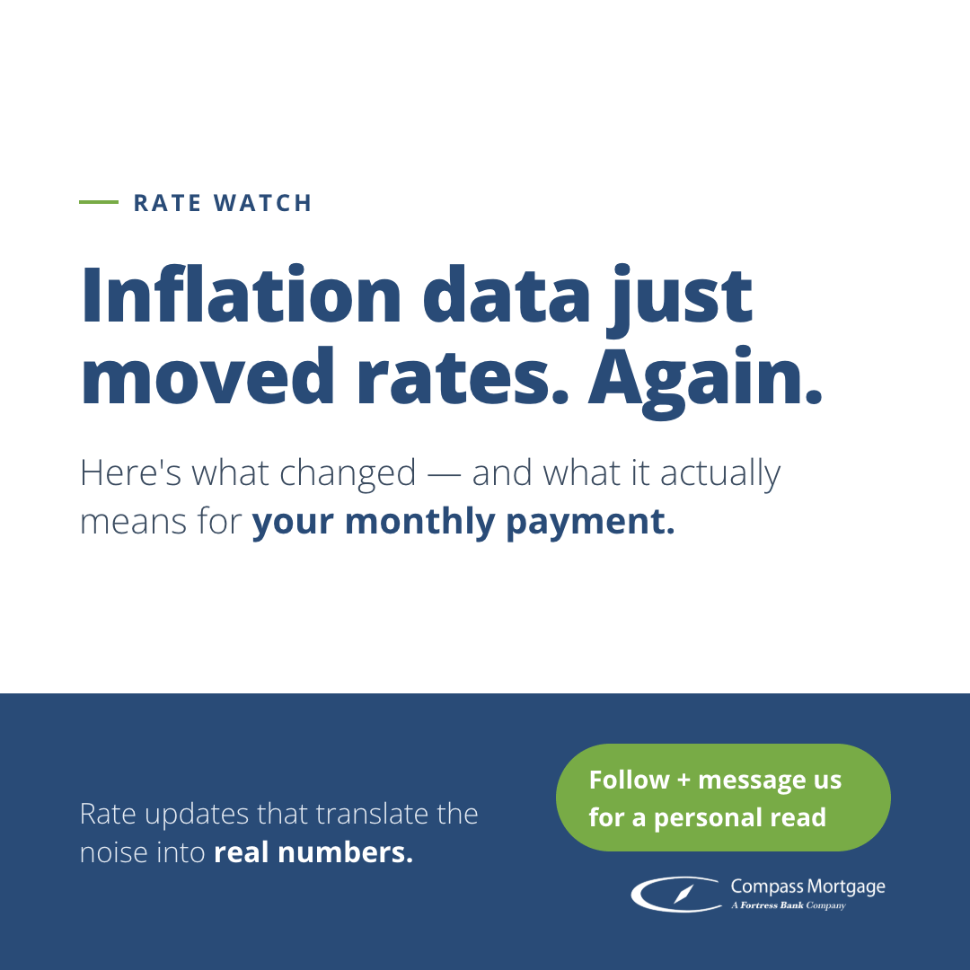AppletonChad's tweet photo. Every time inflation data drops, headlines run wild about interest rates. But here’s what matters most to buyers: What does this do to my monthly check? 💵 The news makes it sound scary. The math shows a completely different picture. On a typical loan, a quarter-point shift in… https://t.co/LKiHvQRZnQ