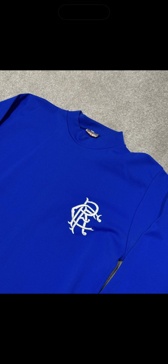 gerscollection's tweet photo. What’s the oldest rangers match worn shirt you have or have seen? Mine is one which belonged to sir Alex Ferguson when he was a Glasgow rangers player late 60s early 70s

Let’s see some pics https://t.co/0r2zePrC8x