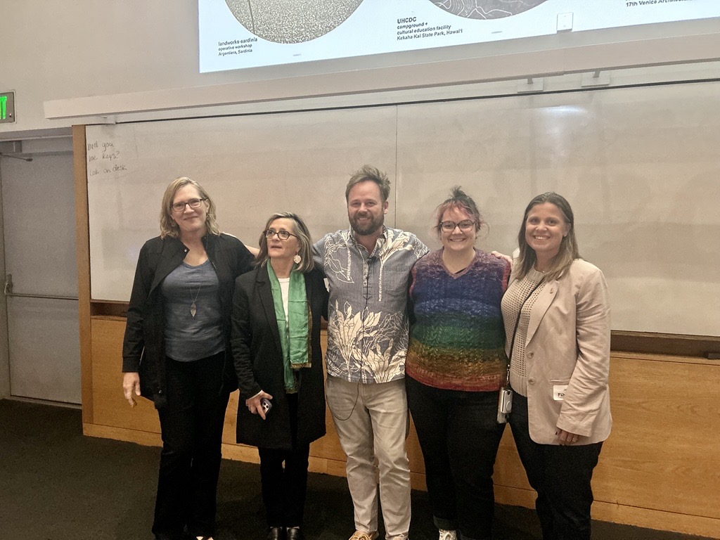 NC_ASLA's tweet photo. Simon Bussiere, Associate Professor, Graduate Chair, and Academic Director of Landscape Architecture at the University of Hawaiʻi at Mānoa, principal at LANDMASS, and CELA Region 2 Director, spoke at NC State’s Lecture Series last Wednesday. https://t.co/e8Vmvh5Bk3