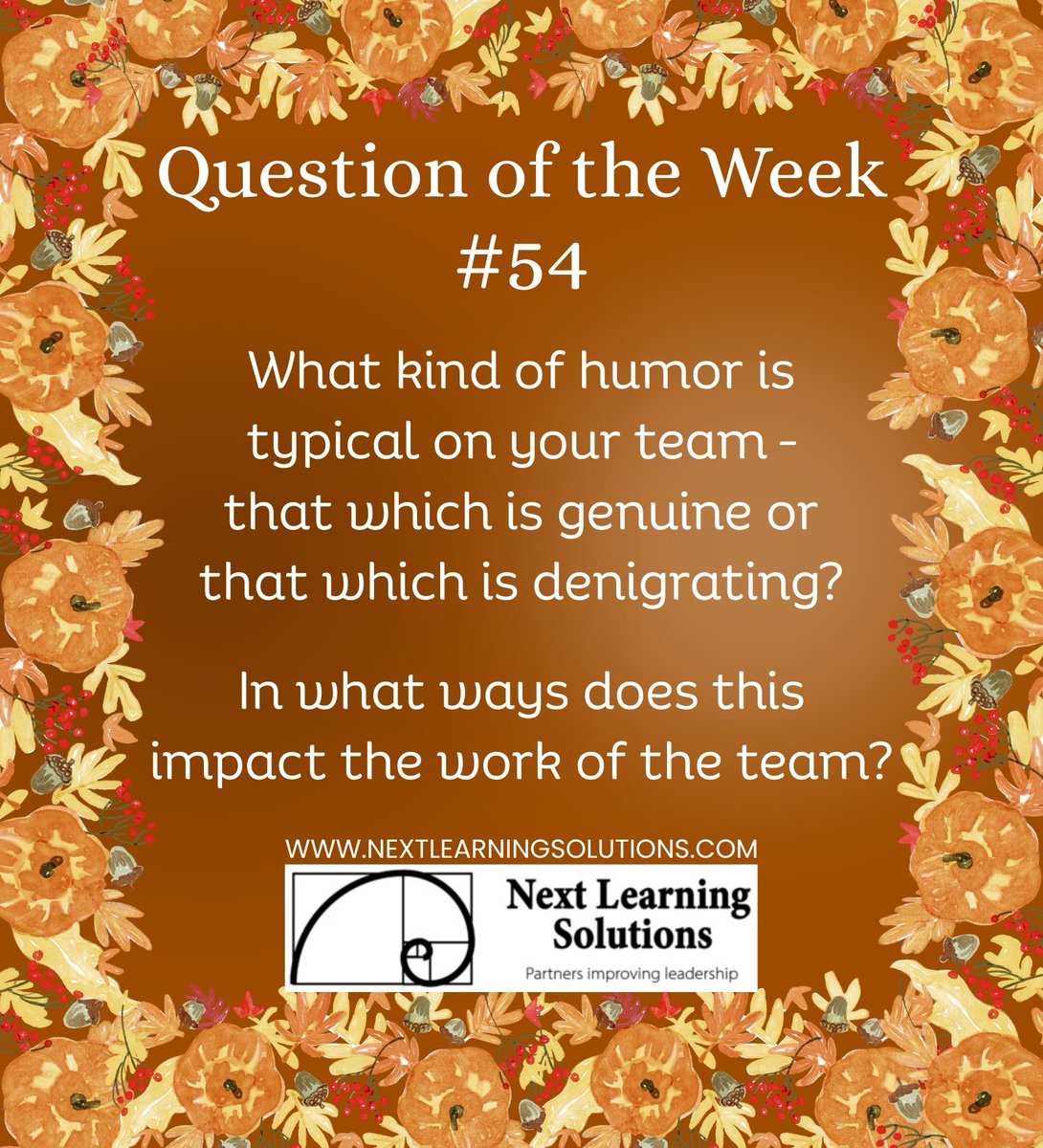 ChadDumas's tweet photo. People feel better when they are happy, and laughter, or humor, is one of those activities that helps with that! But not laughter at another's expense!

#atPLC #Reflection #QotW #team #collaboration #laugher #genuine #humor https://t.co/dHaxzcVIWF