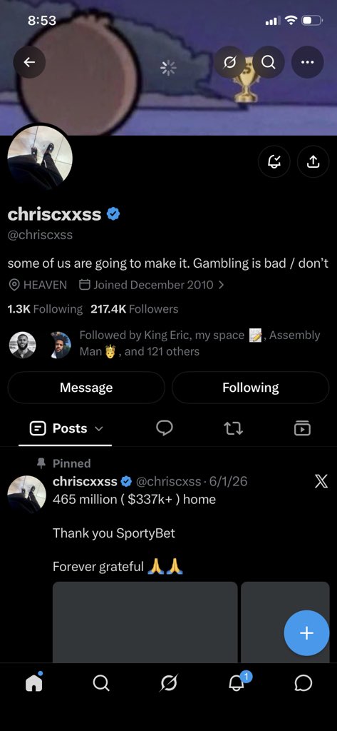 Lococryptsol's tweet photo. @chriscxss 2001846447
Kuda Bank

God bless you king @chriscxss 
#puntwithchris https://t.co/AsaN5CxzV5