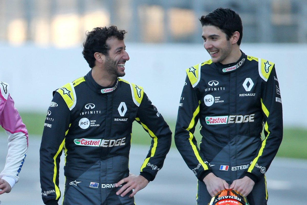 SmilingDannyRic's tweet photo. #DanielRicciardo with Esteban Ocon https://t.co/D0pbx2nicu