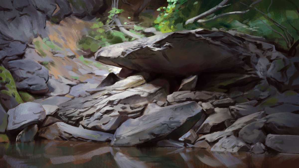 noahbradley's tweet photo. I trick people into following me by painting butts and then all I post are these sexy paintings of rocks https://t.co/GF4LagIGZK