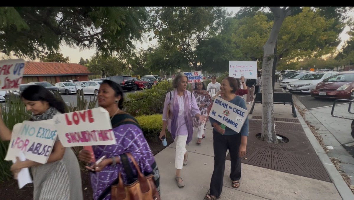 maitribayarea's tweet photo. In recognition of Domestic Violence Awareness Month, community members gathered in Fremont on October 7, for the Annual Candlelight Vigil to honor victims and survivors of domestic violence and to raise awareness about prevention and healing.

Videos  - https://t.co/IHx2dmOOuS https://t.co/ticM3p3K5I