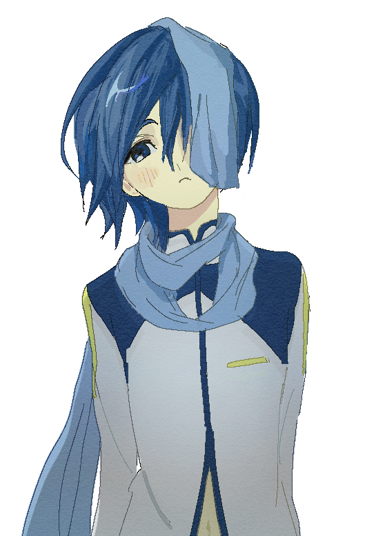 MicrowaveSky_'s tweet photo. Is there a wrong way to wear a scarf❓

#KAITO https://t.co/9w701UfkAm