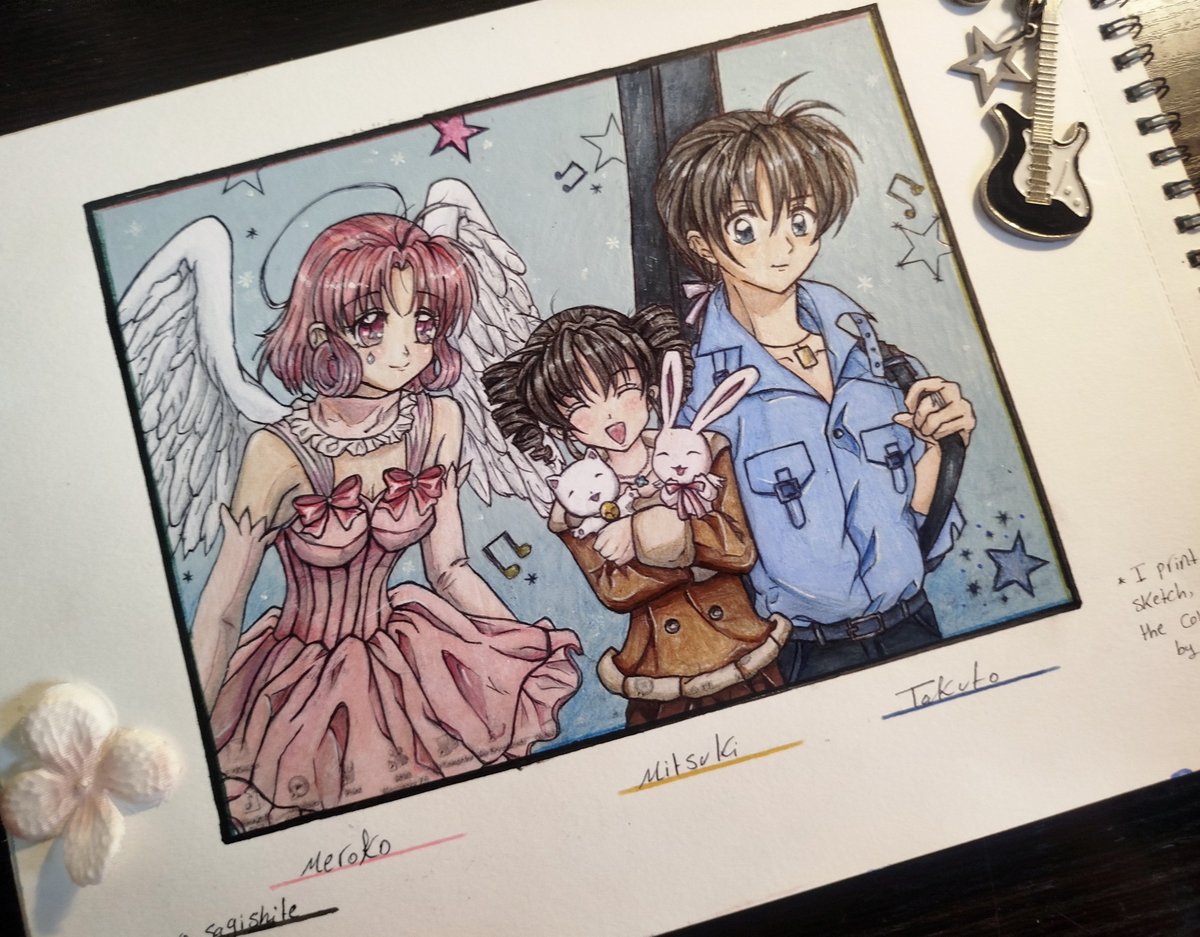 T_butterflyarts's tweet photo. My old colouring for my beloved ❄️ෆ

I love them sm 😞🤍

#fullmoonwosagashite https://t.co/Bl2kY5cqbq