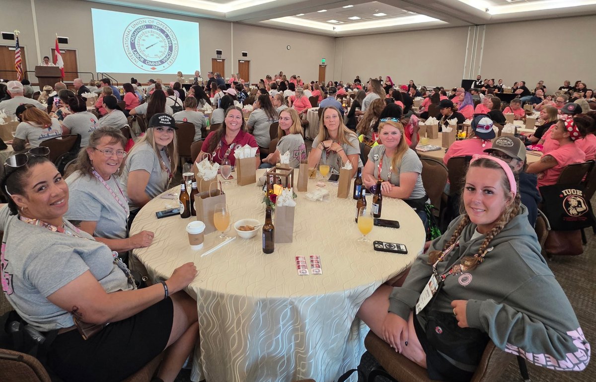 49Local's tweet photo. It was a great weekend for Local 49 members who attended #tradeswomenbuildnations in Houston, TX, Oct. 9-11, and also visited the IUOE International Training and Education Center! https://t.co/5NDSg1beIm