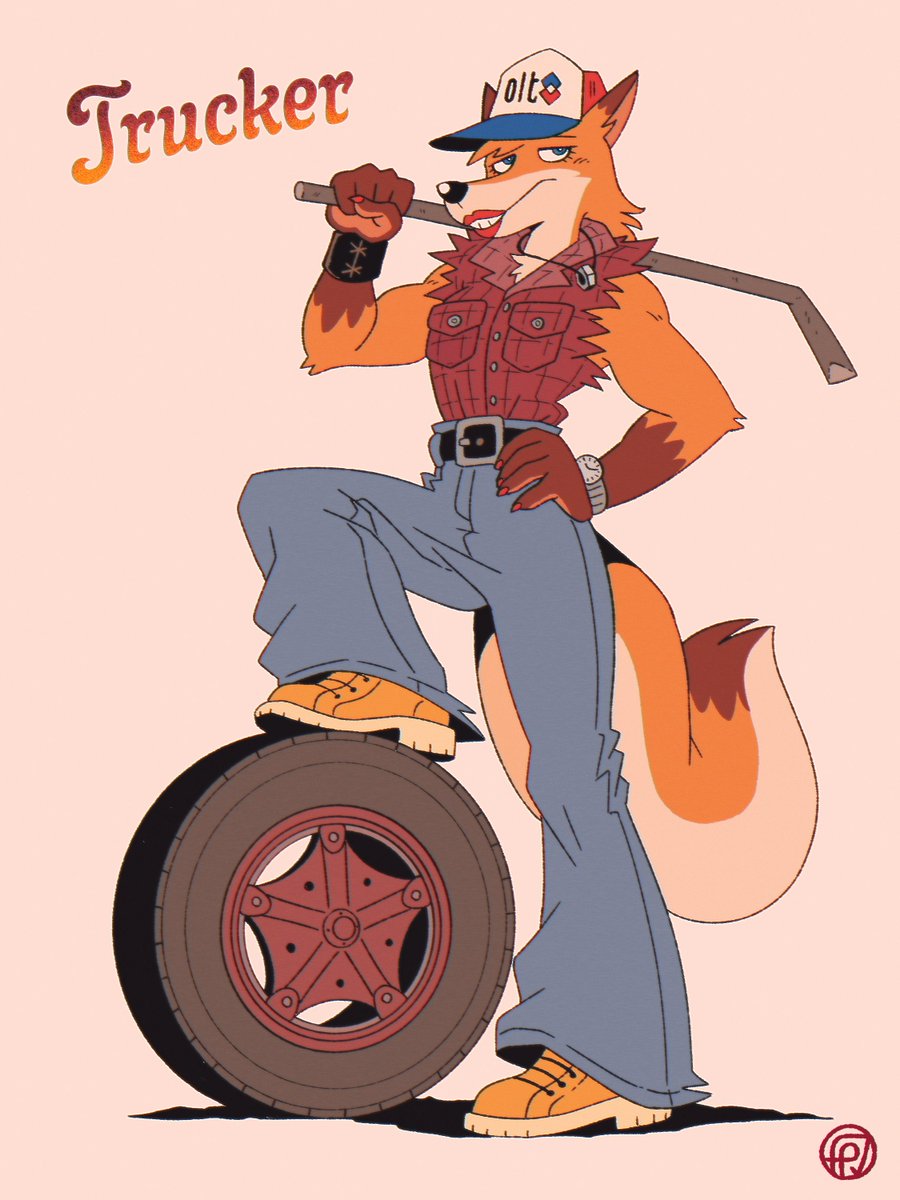 F0XnR0LL's tweet photo. 2 wheels, 18 wheels or the one who fixes 'em all 🦊🔧 https://t.co/9iagFMERhN