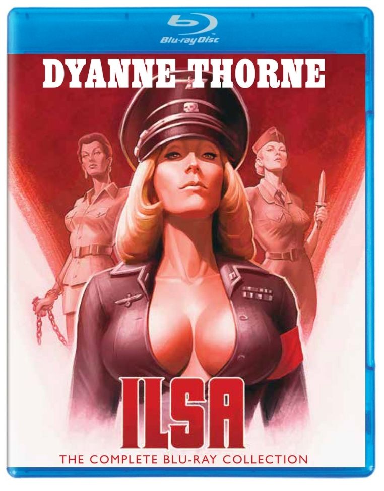 KLStudioClassic's tweet photo. Coming November 24th to Blu-ray!
https://t.co/jeelwTVyiI

ILSA: THE COMPLETE BLU-RAY COLLECTION (1974-1977)
Ilsa, She Wolf of the SS (1975)
Ilsa, Harem Keeper of the Oil Sheiks (1976)
Ilsa, Tigress of Siberia (1977)
Ilsa, The Wicked Warden (1977)

• Brand New HD Masters Derived from 4K Restorations
• ILSA, SHE WOLF OF THE SS Audio Commentary by Actress Dyanne Thorne, Director Don Edmonds, and Producer David F. Friedman, Moderated by Humorist Martin Lewis
•  ILSA, SHE WOLF OF THE SS Audio Commentary by Film Historians Kat Ellinger and Evgueni Mlodik
•  ILSA, HAREM KEEPER OF THE OIL SHEIKS Audio Commentary by Actress Dyanne Thorne, Director Don Edmonds, and Producer David F. Friedman, Moderated by Humorist Martin Lewis
• ILSA, HAREM KEEPER OF THE OIL SHEIKS Audio Commentary by Film Historians Kat Ellinger and Evgueni Mlodik
• SHE WOLF OF THE SS: Interview With Don Edmonds (2 Parts), by Elijah Drenner
• ILSA, THE TIGRESS OF SIBERIA Audio Commentary by Film Historians Jason Pichonsky and Paul Corupe
• ILSA, THE TIGRESS OF SIBERIA Alternate Footage Intended for a Less Explicit Television Version
• ILSA, THE WICKED WARDEN Audio Commentary by Troy Howarth
• ILSA, THE WICKED WARDEN Audio Commentary by Actors Dyanne Thorne and Howard Maurer, Moderated by Humorist Martin Lewis
• A Thorne by Any Other Name: Stephen Thrower on ILSA, THE WICKED WARDEN
• ILSA, THE WICKED WARDEN Vintage Promotional Short Featuring Interviews with Director Jess Franco and Producer Erwin C. Dietrich
• Two-Part Sidebar Conversation with Novelist and Critic Tim Lucas and Author, Artist and Film Historian Stephen R. Bissette
• Theatrical Trailers
• Stills Galleries
• Optional English Subtitles
• Limited Edition Soft-Touch Slipcase and Reversible Art

Color / 375 Minutes / Not Rated / 4 Discs
Dyanne Thorne became a grindhouse goddess the moment she appeared in the title role of Don Edmonds’ orgy of violence, Ilsa, She Wolf of the SS. Uninhibited and fearless, Thorne sank her teeth into the role with reckless abandon, giving birth to the most diabolical villainess ever to violate the big screen. Despite being killed off at the end of each film, three sequels followed, and each of them aspired to out-shock, out-thrill, and out-sex the film before: Ilsa, Harem Keeper of the Oil Sheiks; Ilsa, the Tigress of Siberia; and Jess Franco's Ilsa, the Wicked Warden. This edition collects all the notorious Ilsa films on four Blu-ray discs, derived from recent 4K restorations and accompanied by a wealth of bonus material.