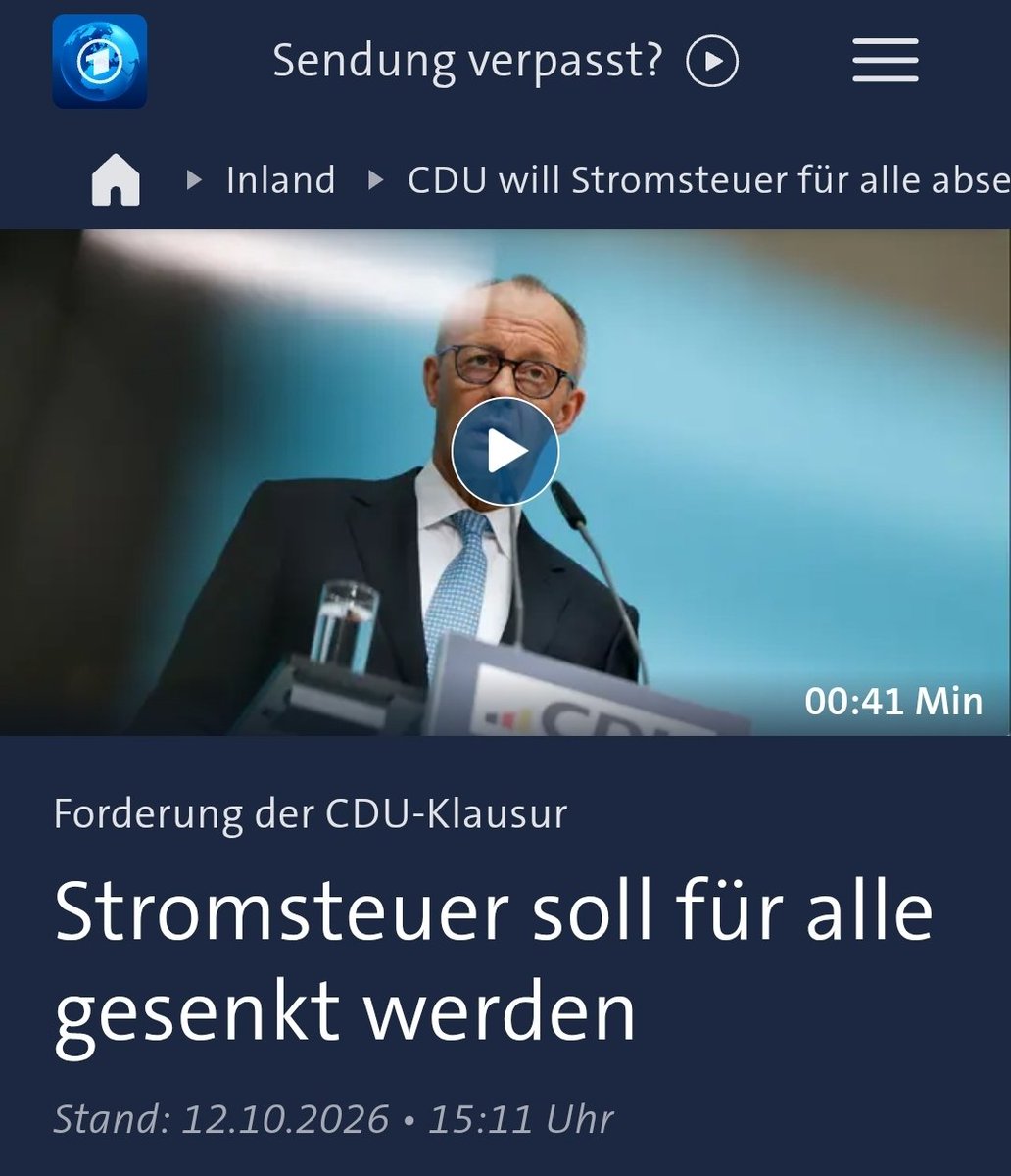 75Jamin's tweet photo. Seltsam, obwohl der massive Ausbau von Wind- und Solarkraft den deutschen Strom doch angeblich super günstig machen soll, muss sich die Regierung ständig neue Subventionen einfallen lassen. 

Liebe Grüne, wann kommt denn das große Strompreis-Wunder? https://t.co/rS6U69O25x