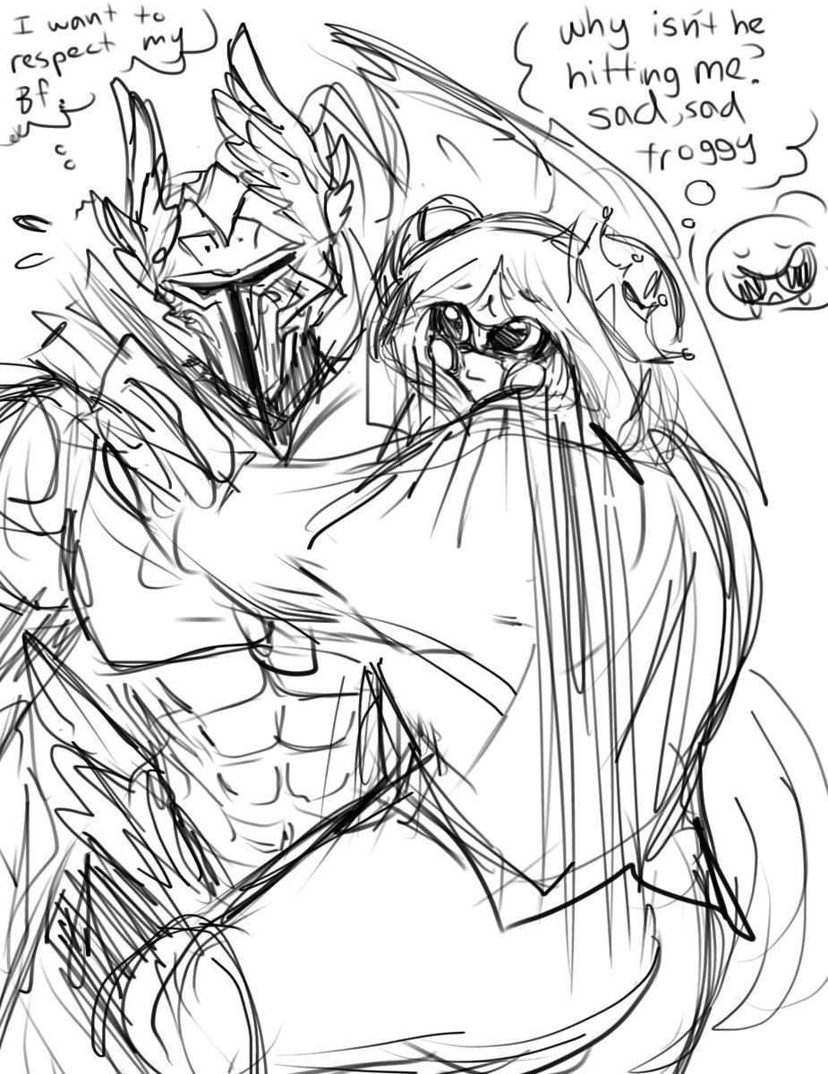 magocake's tweet photo. Aaaa this chungus forgot how to draw lawl #ajfrog https://t.co/L9WwA4Rs1G