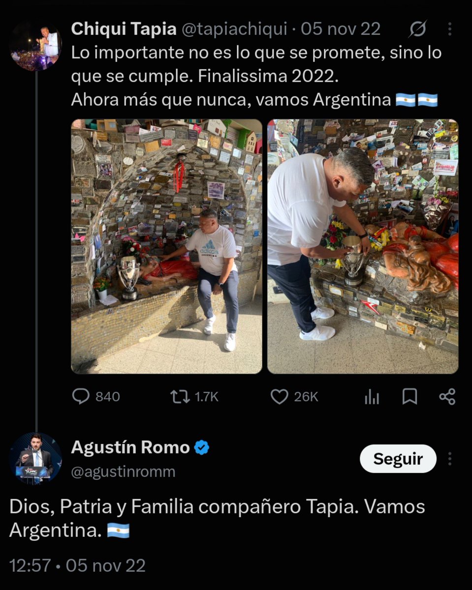 PerversIA_IA's tweet photo. Compañero @tapiachiqui, ojalá algún día cuente cuando ciertos personajes lo llamaban 2 o 3 veces por semana para ver si había un lugarcito en el ceamse y prometían traccionar likes y apoyo en redes sociales.

✌️ https://t.co/ISsFnUlBpl