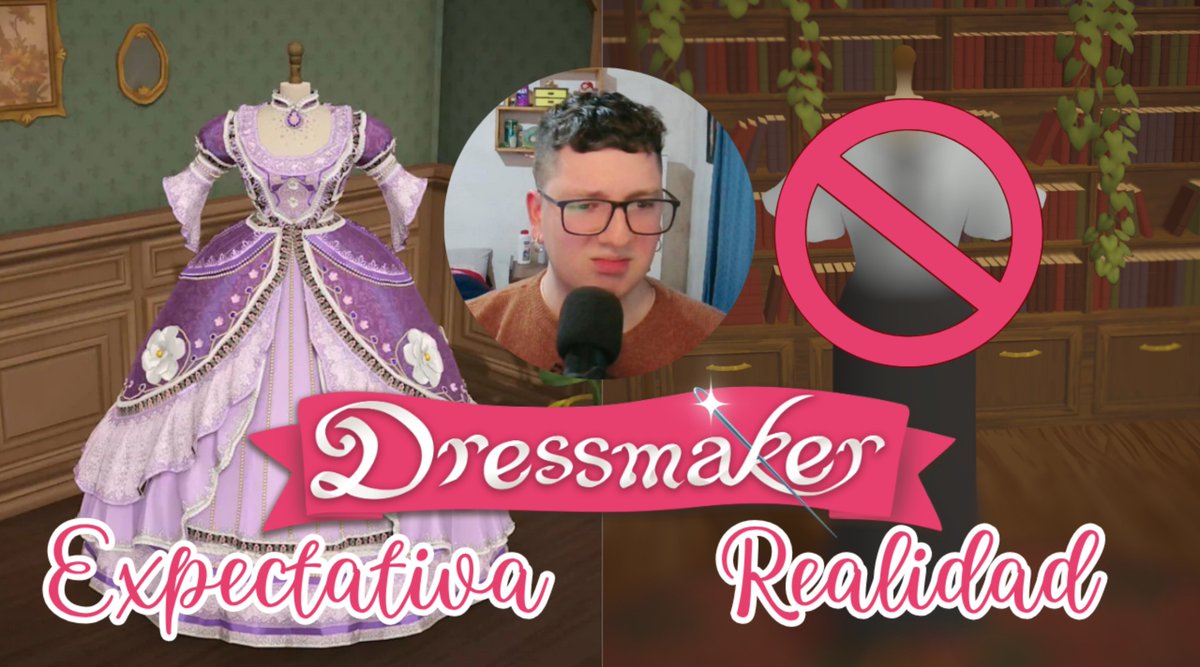 lobosimmer's tweet photo. ¡Dressmaker! 👗 El nuevo juego cozy donde diseñas vestidos para tus clientas

Nuevo video en mí canal de YouTube: https://t.co/bZT6sIEwf3

#Dressmaker #DressmakerGame #CozyGame https://t.co/Gup23bVhHD
