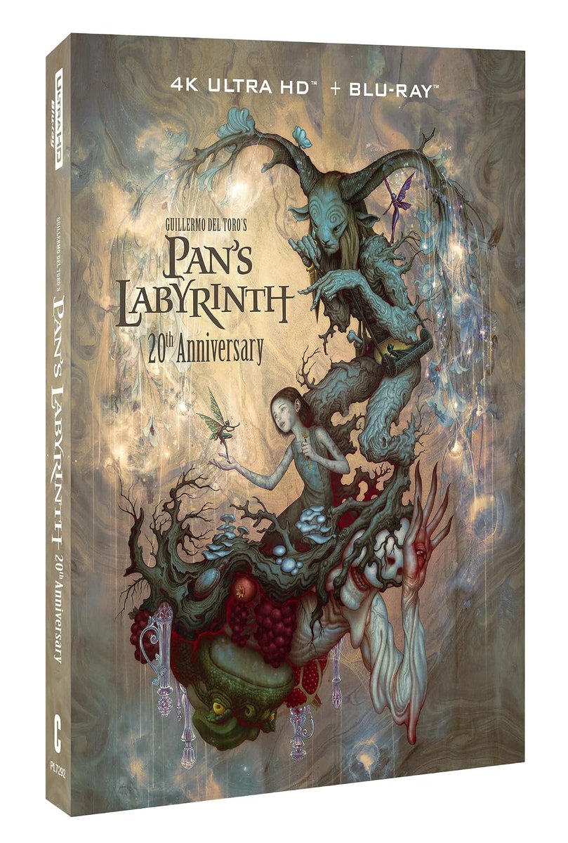 Wario64's tweet photo. Pan's Labyrinth Collector's Edition Steelbook (4K UHD + Blu-ray) up for preorder on Amazon ($35.39) https://t.co/cudHeTfIL0 #ad https://t.co/r5urC3R3YN